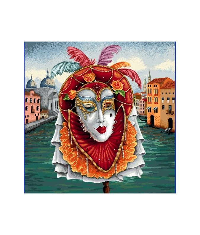 Carré - Masque de venise