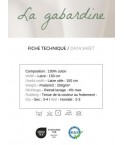 Gabardine fauve