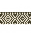 Sangle 38mm - Polyester ethnique kaki