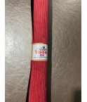 Coupon velours cottelé - Rouge