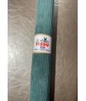 Coupon velours cottelé - Vert canard