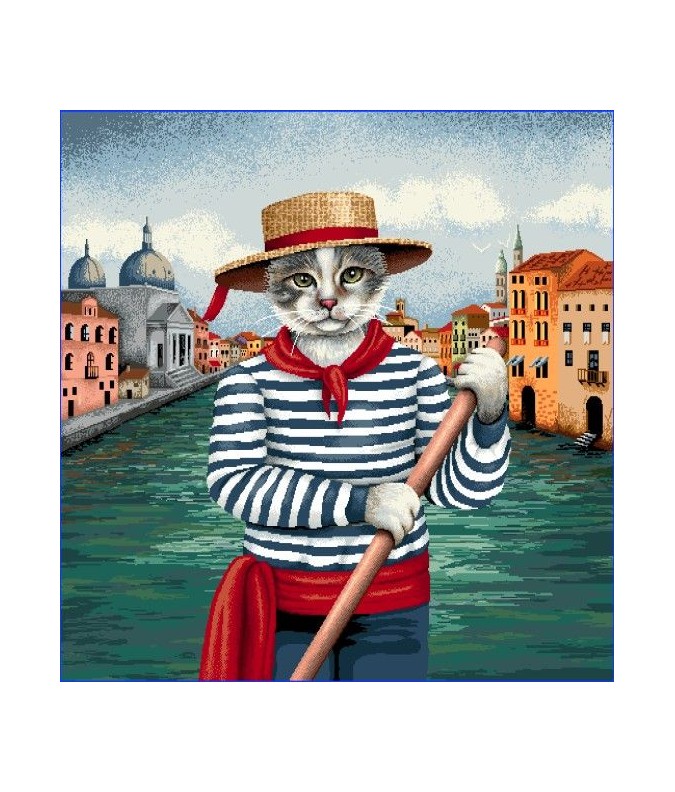 Carré -Chat venise Carré -Chat venise