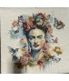 Carré Frida papillon colibri