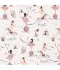 Coton numerique 150 -danseuse equilibriste