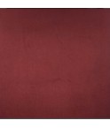 Coupon velours lisse Grenat