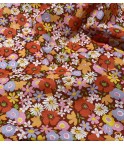 Coton 150 -Coquelicots Terracota