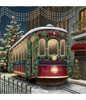 Carré - Wagon de Noël