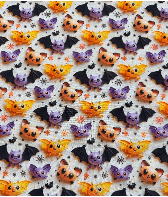 Petite chauve souris coloré de halloween Petite chauve souris coloré de halloween