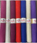 Ameublement -velours cotelé lame argent