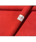 Coupon velours cottelé -homard