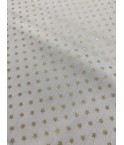 étoiles doré fond blanc