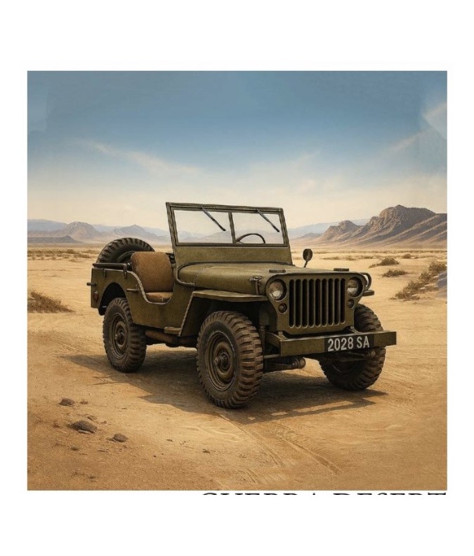 Carré  velours -Jeep