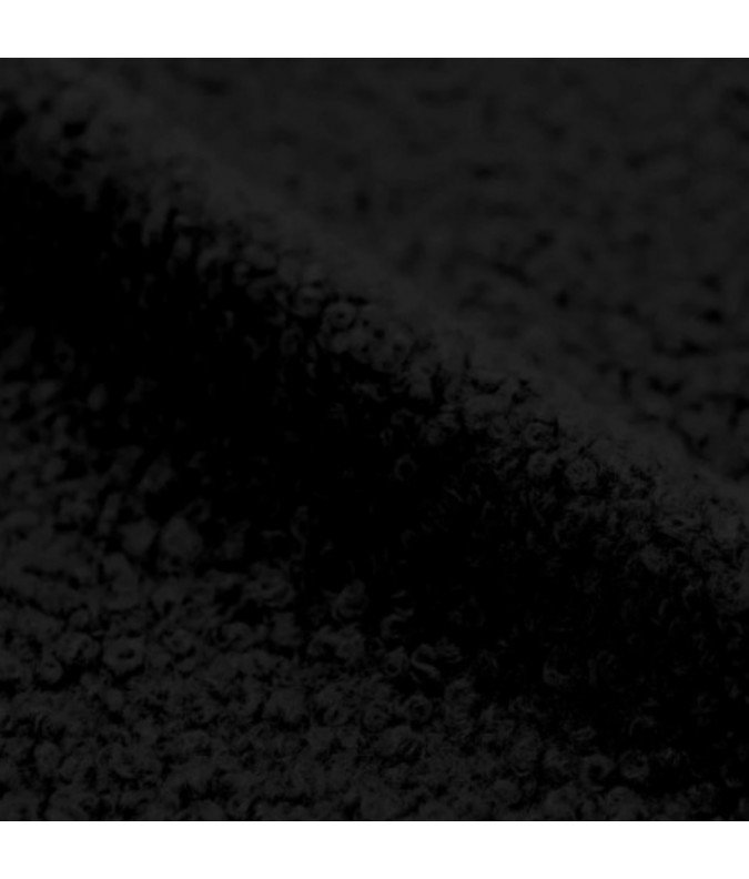 Curly-fleece noir