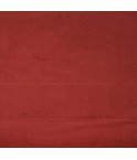 Velour lisse rouge
