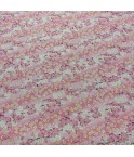 Coton 150 - Japonais fleurs dégradé rose