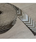 Sangle 38mm - sangle rayé lurex