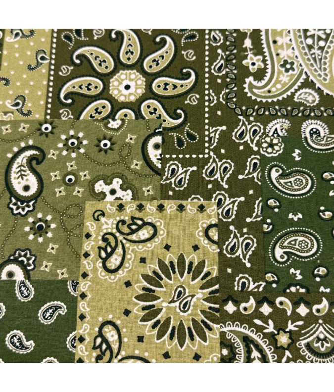 Coton 150 - Bandana kaki