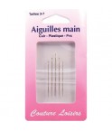 aiguille main cuir-plastique-pvc