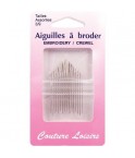 aiguilles à broder tailles 3/9