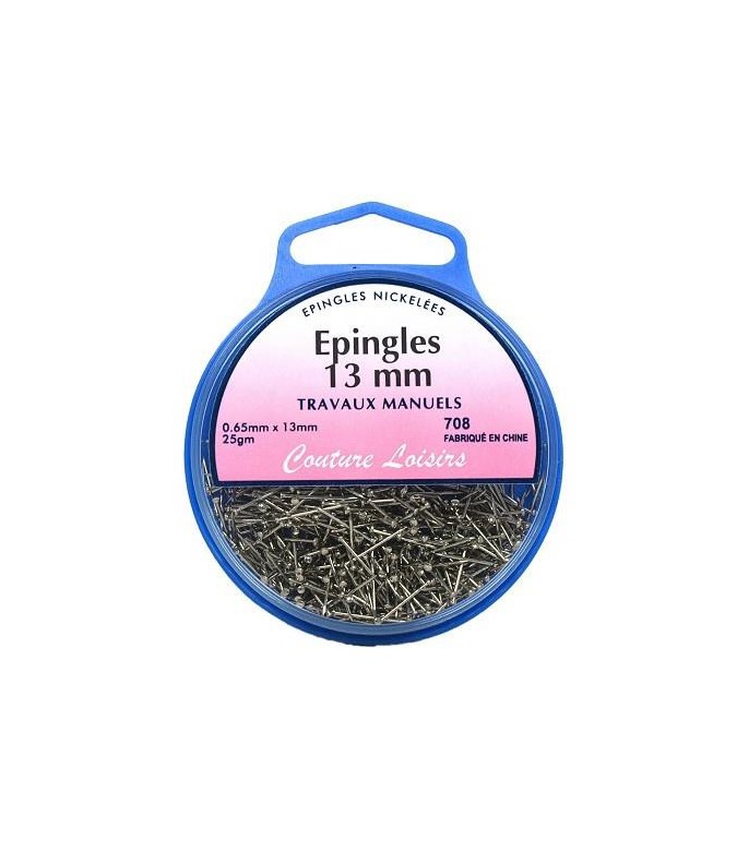 épingles 13mm épingles 13mm