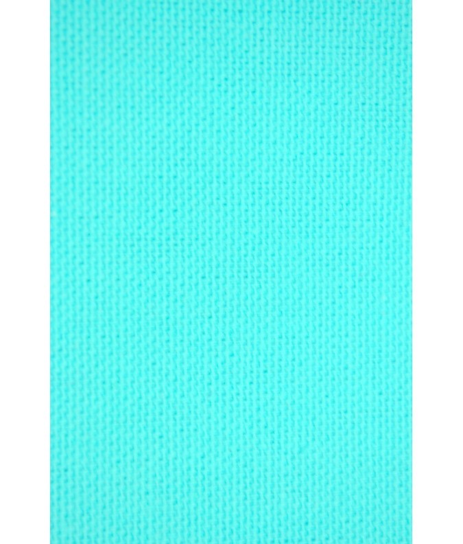 Tissu uni bleu turquoise. Tissu uni bleu turquoise.