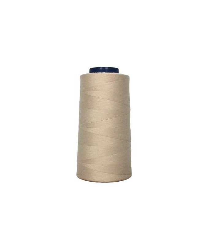 Bobine 30m cordelière polyester 4mm beige foncé - Fils - Cordons