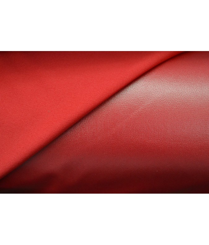 Tissu imperméable - Rouge vendu au mètre