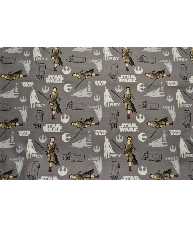 REY, STAR WARS (gris) REY, STAR WARS (gris)