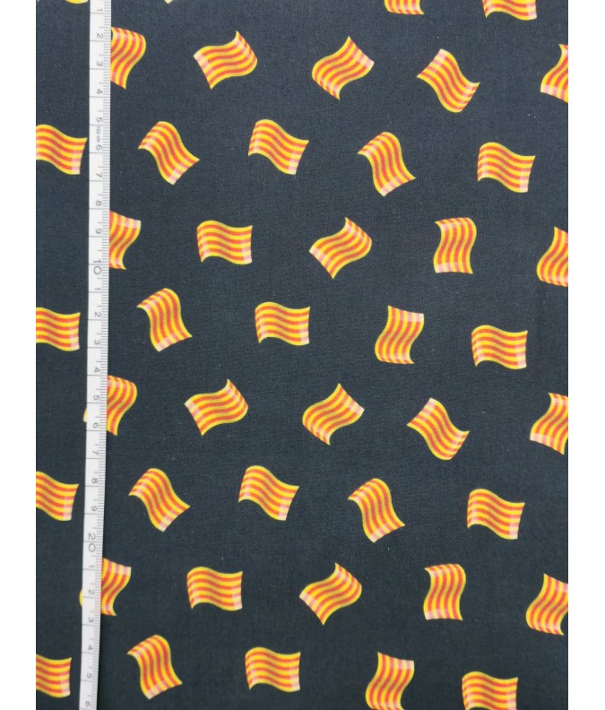 Tissu drapeau catalan Tissu drapeau catalan