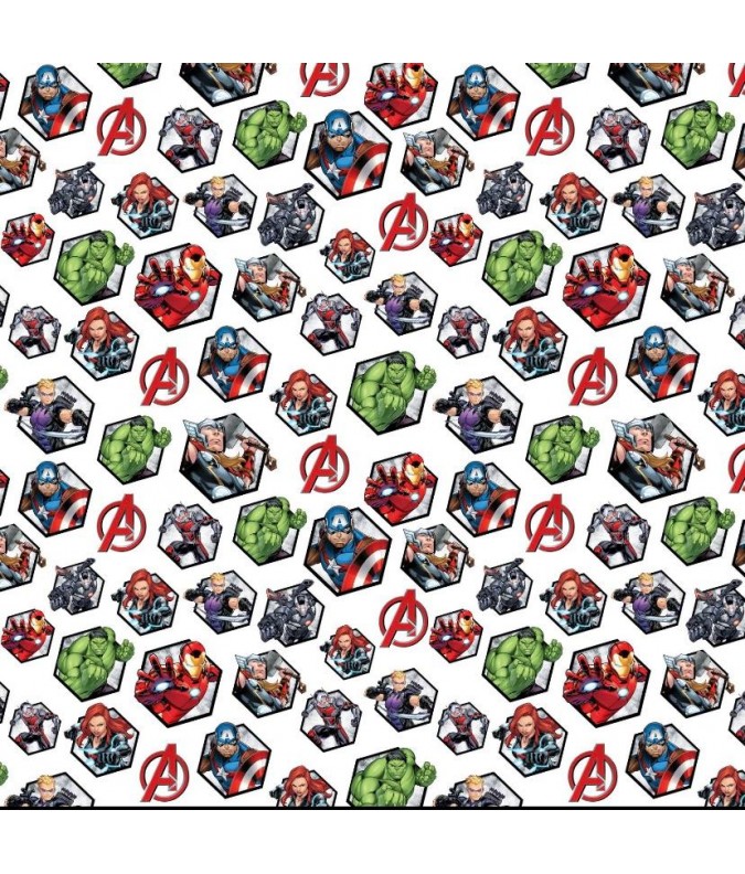 Avengers hexagone - coton 150