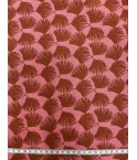 COTON 150 - Feuilles de palmier marrons