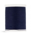 Fil polyester 500m bleu nuit