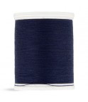 Fil polyester 500m bleu nuit