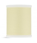 Fil polyester 500m jaune pastel
