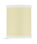 Fil polyester 500m jaune pastel