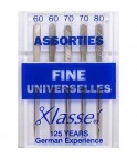 Mercerie - Assortiment d'aiguilles universelles 60 / 70 / 80