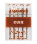 Mercerie - Assortiment d'aiguilles cuir