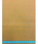 Coton 150 - Pois blancs sur orange