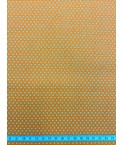 Coton 150 - Pois blancs sur orange