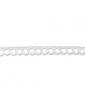 Mercerie - Dentelle coton blanche 10mm