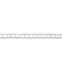 Mercerie - Dentelle coton grise 10mm