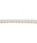 Mercerie - Dentelle coton beige 12mm