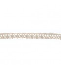 Mercerie - Dentelle coton beige 12mm