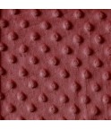 Minky - Tissu doudou cardinal