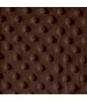 Minky - Tissu doudou cacao