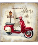 Carré - Paris en scooter