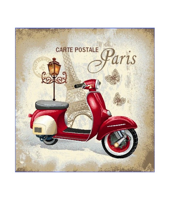 Carré - Paris en scooter Carré - Paris en scooter